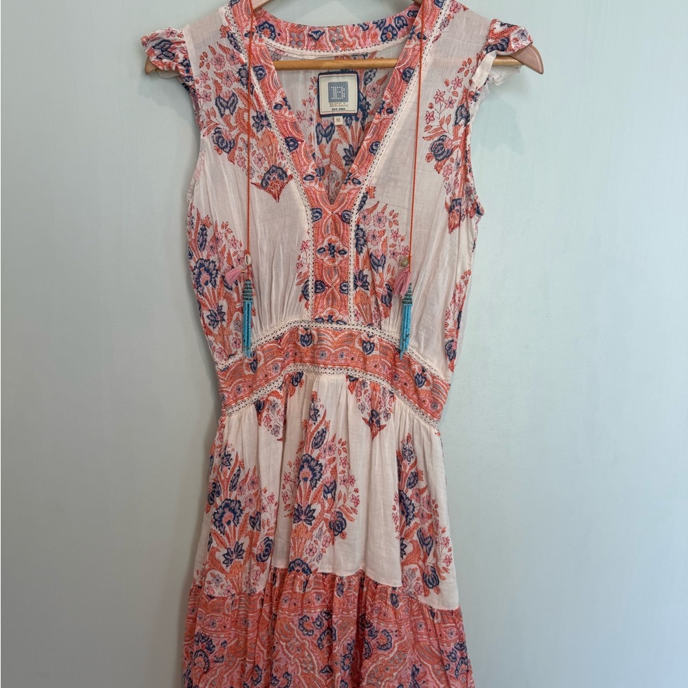 Bell Collection - Floral Paisley Mini Dress